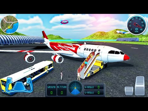 Flight Airplane City Pilot Simulator - Plane Boeing Emergency Landing - Android GamePlay