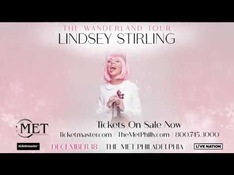 See Lindsey Stirling LIVE at The Met Philly on Dec. 18!