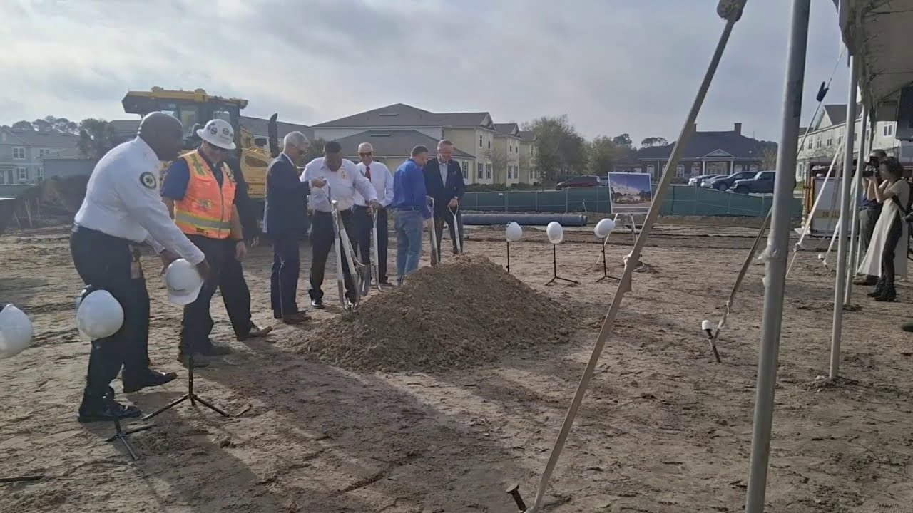 JFRD groundbreaking on Fire Station 66 in Arlington