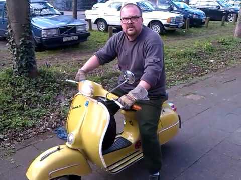Vespa GL 150, BGM 177, first Start