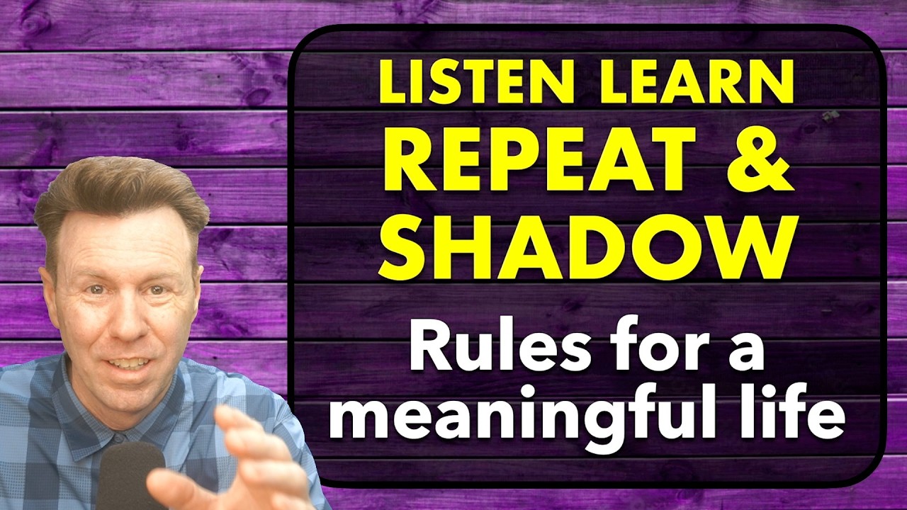 Shadowing and Repeat-After-Me Pronunciation Practice: Speak English with Confidence