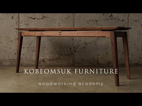 A Beginner Furniture Class with a Student from Germany 🇩🇪 | Kobeomsuk Furniture