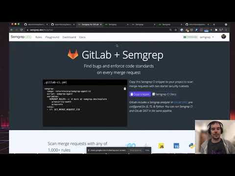 SecuriTEA & Crumpets - Episode 9 - Clint Gibler - Using Semgrep