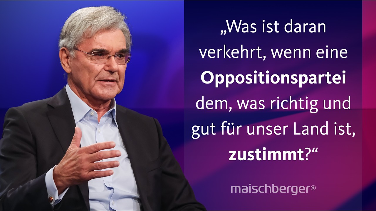 „Made in Germany ist immer noch toll" – Joe Kaesers Blick auf die deutsche Wirtschaft | maischberger