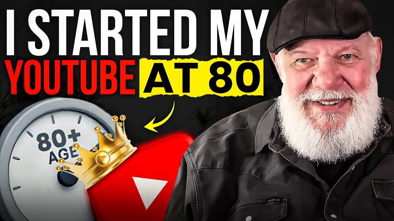 How To Start A YouTube Channel At 80 Years Old in Three Steps