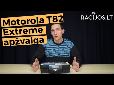 Radijo stotelė - racija  MOTOROLA TALKABOUT T82  2vnt. video