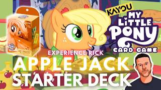 UNBOXING: Apple Jack Starter Deck from My Little Pony Card Game by Kayou