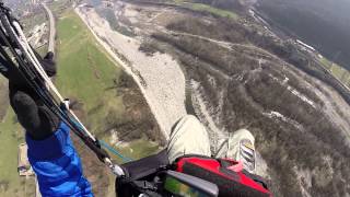 preview picture of video 'Santa Elisabetta - Belice TO paragliding atterraggio 9 3 14 by Angheso'