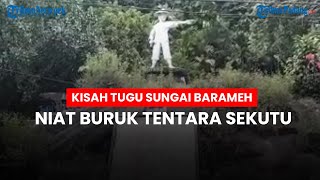 Tugu Peristiwa Sungai Barameh, Pembumihangusan Tentara Sekutu terhadap Pasar Gauang
