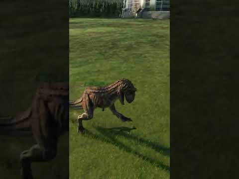 Carnotaurus hunts Homalocephale - Jurassic World Evolution 2 JWE2 #shorts