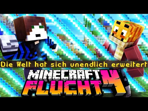 50 villagers and the BLOWING UP OF THE BARRIER! ☆ Minecraft: Escape 4 #21