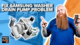 How to Test and Replace a Samsung Washer Drain Pump