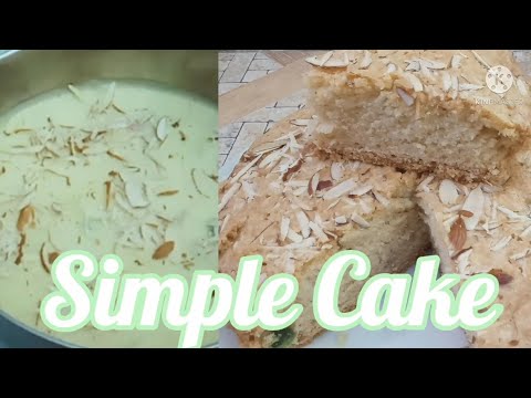 Simple Cake Recipe By Bhabhi Abida 😊😊