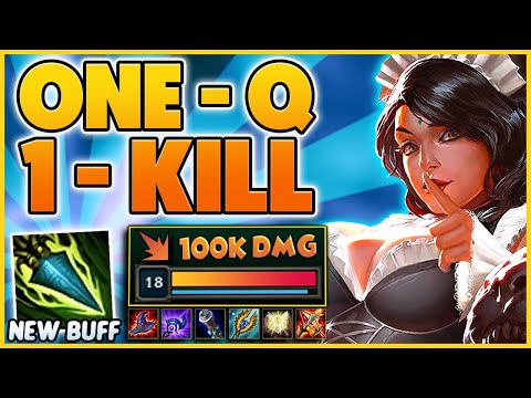 SPAWN KILLS RIOT BUFFED NID SPEAR (ONE-SHOT EVERY Q) - BunnyFuFuu | League of Legends