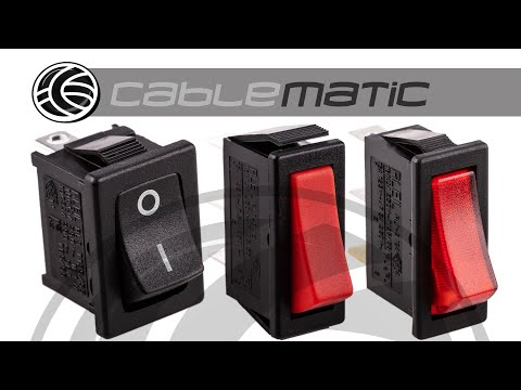 Bematik - Interruptor Basculante Rojo Luminoso Dpst 4 Pin Carcasa Negra  Tg11500 con Ofertas en Carrefour
