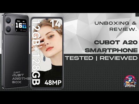 CUBOT A20 Smartphone – Unlocked Android 14, 6 75  HD+ 90Hz Display 75  HD+ 90Hz Display