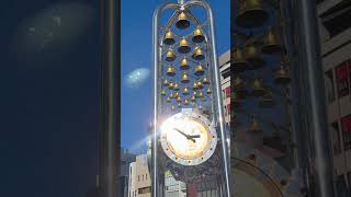 Download lagu Sun Clock ringing Bells Every Hour #japan #tokyo #love #nakano #sun #clock #ring #bell #hourly mp3