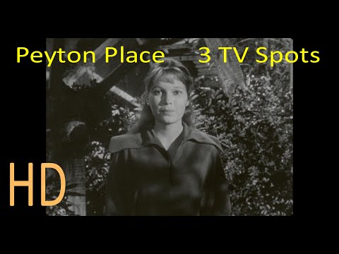 Peyton Place 3 TV Spots 1964 - 1969 4K Trailer HD Paul Langton Mia Farrow Barbara Parkins Drama