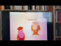 Sesame Street G Is For Gorilla