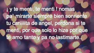 Te Mentí, Letra Komander 2016.