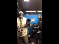 Talented Musician Entertains Waiting Subway Riders