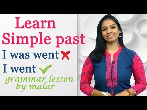Simple past tense # 57 - Grammar lesson - Learn English with Kaizen through Tamil
