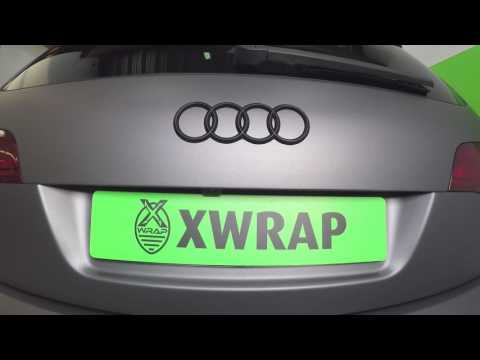 AUDI Q7 Wrap Charcoal matte metallic