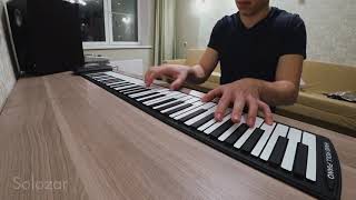Как звучит гибкое пианино Solozar | Игра на пианино