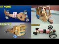 How To Make Plastik Train At Home With Dc Motor Fan