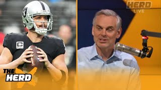 THE HERD | Colin says where is the best place to land for Derek Carr when he has to leave