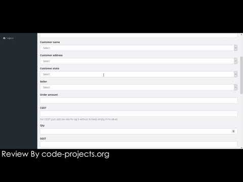 Invoicing System In PHP With Source Code | Source Code & Projects
