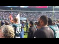Jessy Kyle National Anthem Eagles vs. Bills 2015
