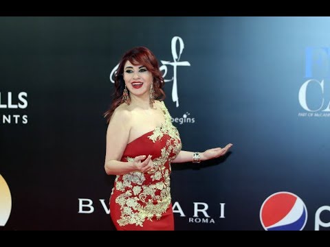 مهرجان القاهرة السينمائي .. مادلين طبر تتألق في حفل الختام