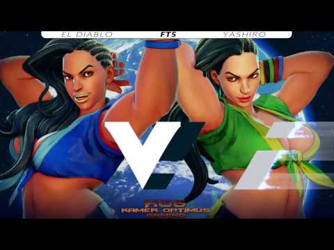 K O G Tournament March 2017 - DEFI SFV (FT5) EL DIABLO(Laura) vs YASHIRO(Laura)
