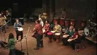 Kpanlogo inspired song pt 2 by Jamani Drummers & Jim Donovan (Rusted Root) 2008 LV Day of Drumming