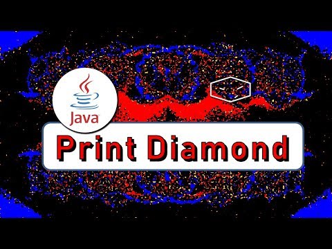 print diamond in java