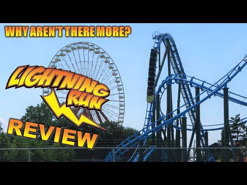 Video review of Lightning Run by Canobie Coaster