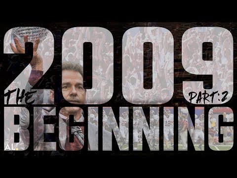 2009: The Beginning, Part 2 | Looking back at Alabama's first championship season under Nick Saban