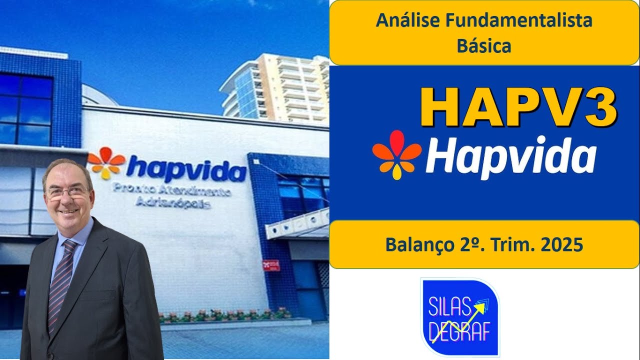 HAPV3 - HAPVIDA PARTIC. E INESTIM. S/A. ANÁLISE FUNDAMENTALISTA BÁSICA. PROF. SILAS DEGRAF. 06/2025