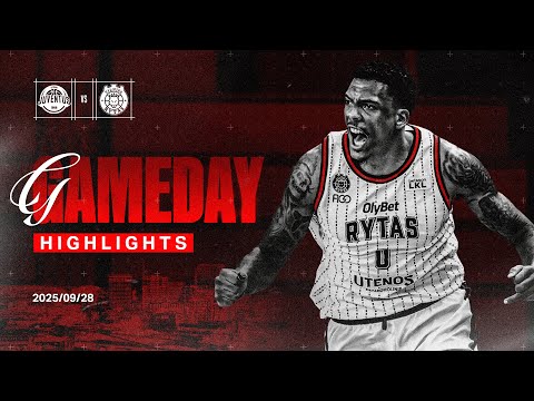 Rytas Earns a Win on the Road in Utena | Highlights | September 28, 2025
