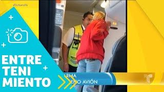 Laura Bozzo arma tremendo escándalo dentro de un avión | Un Nuevo Día