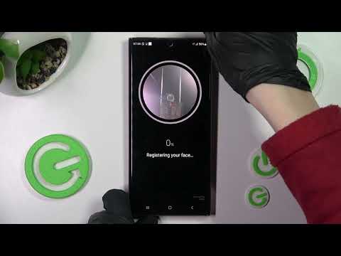 How to Set Up Face Unlock on SAMSUNG Galaxy Note 20 Ultra