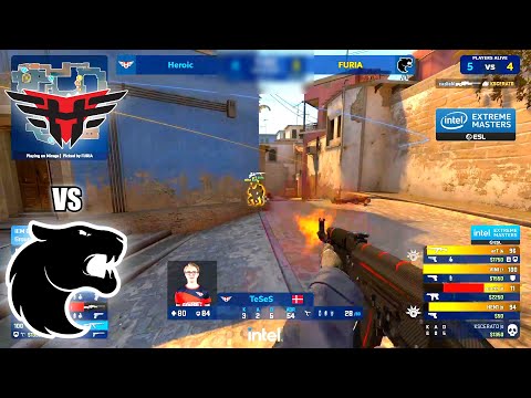 FURIA vs Heroic - IEM Global Challenge | CSGO HIGHLIGHTS