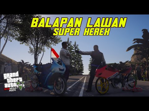 Rojali Nekat Balapan Lawan Super Herex - GTA V Rojali