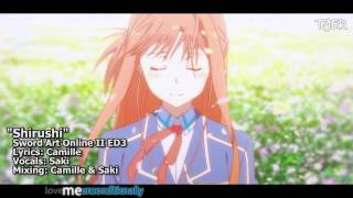 [TYER] English Sword Art Online II ED3 - "Shirushi" [feat. Saki]