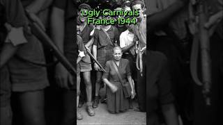 Rare Colorized WWII Footage: French Women Shamed After Nazi Liberation  #ww2 #history