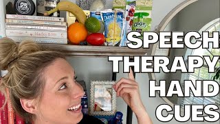 HOW TO HELP A CHILD MAKE NEW SPEECH SOUNDS: At Home Speech Therapy Hand Cues for Toddlers & Apraxia