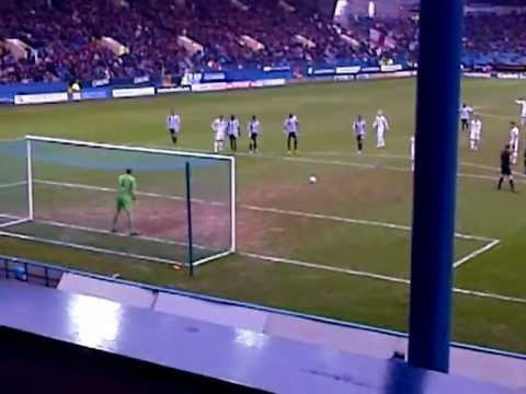 jamie ward penalty   sheffield wednesday away 9/2/13