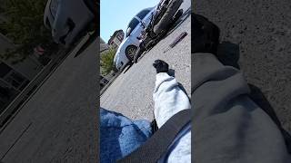 Download lagu Girl biker survives the worst day of her life 😱 (via sevvalpromax/ig) mp3