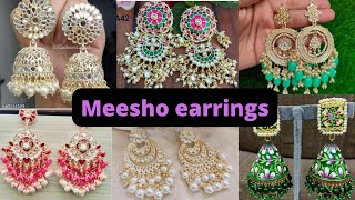 Meesho earrings haul // Big earrings // Fabulous gautami